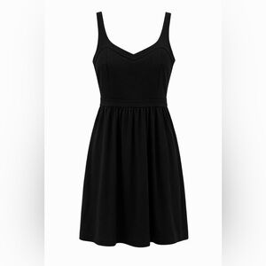 Cynthia Rowley Black Midi Dress
